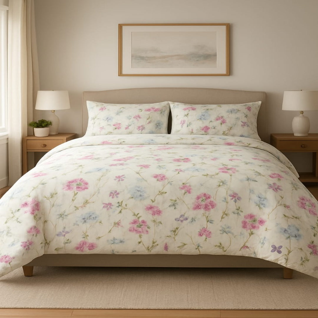 Floral Bedding Set – Soft, Light & Everyday Comfort