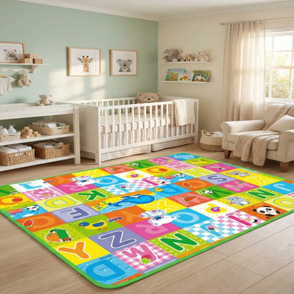Colorful Alphabet Kids Play Mat with Soft Educational Padding