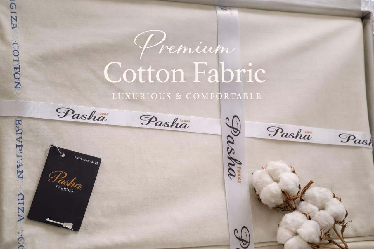 Pasha Premium Unstitched Cotton Suit