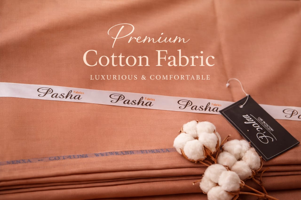 Pasha Premium Unstitched Cotton Suit